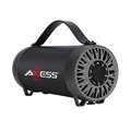 Axess Axess SPBT1056SL Portable Bluetooth Speaker Built-in USB Support FM Radio Line in Function Rechargeable Battery SPBT1056SL